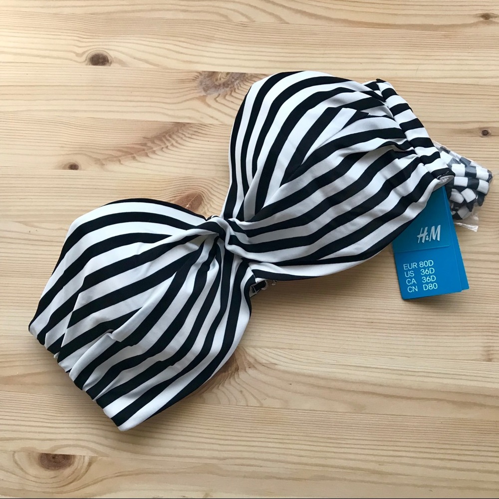H&M Balconette Bikini Top with Removable Straps